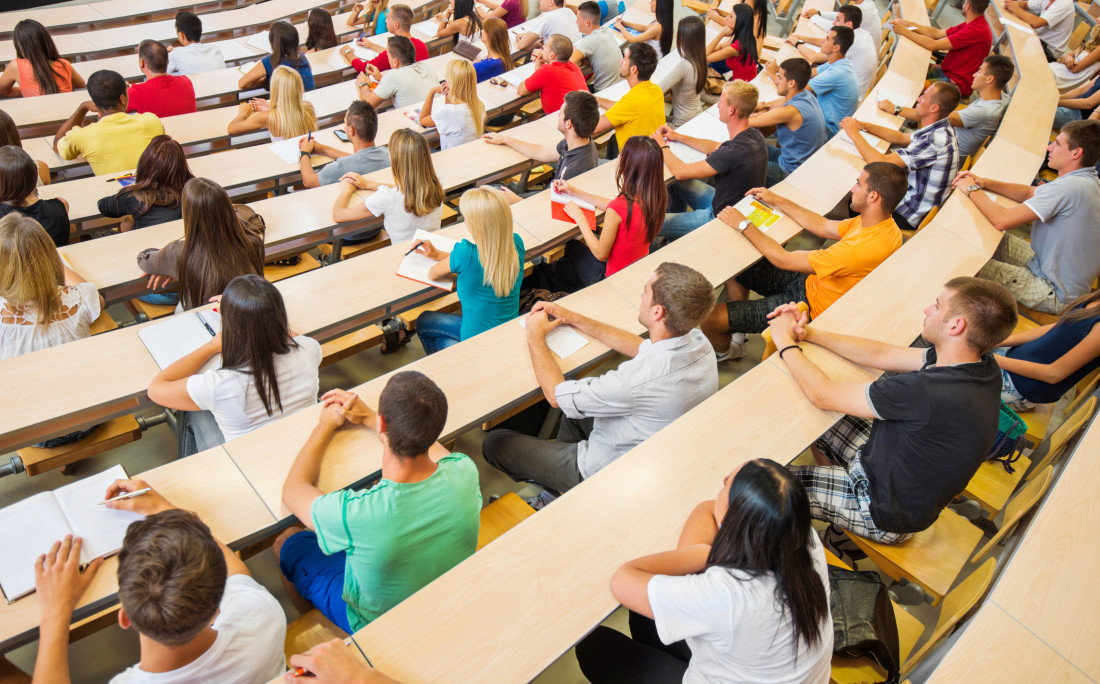 college lecture hall