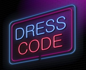 Dress code concept.