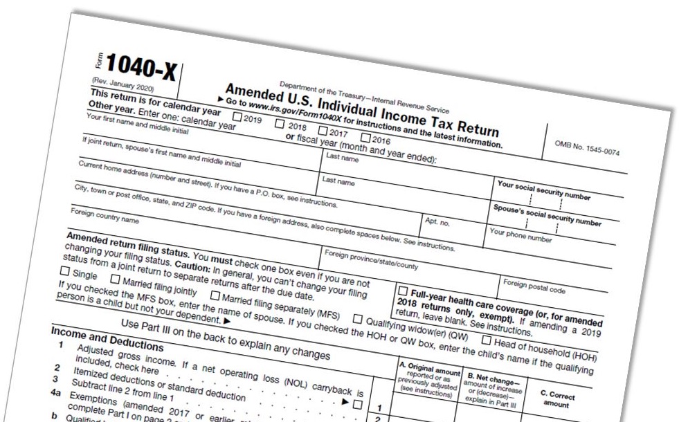 Form 1040-X