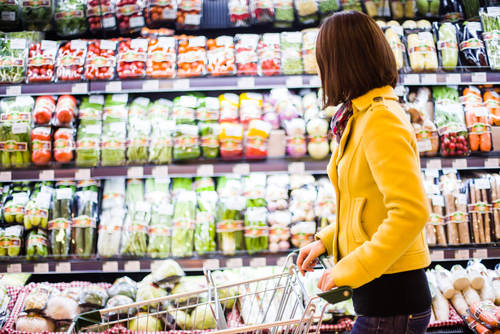 Grocery aisle