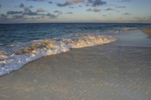 Ocean tide photo